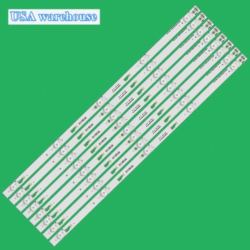 LED strips for TCL-ODM-55-D1500-8X5-3030C-V1 55D1600 D55E161 55HR332M05A3 V0 V1