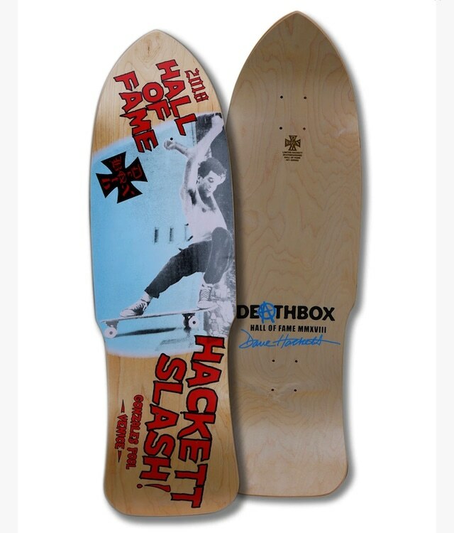 H-STREET Skateboard Deck DAVE HACKETT HALL OF FAME New imported 