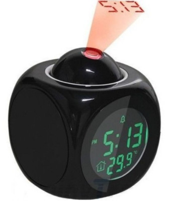 Multifunction LED Alarm Clock Mini Digital Clock Desktop Projection Alarm Clock 