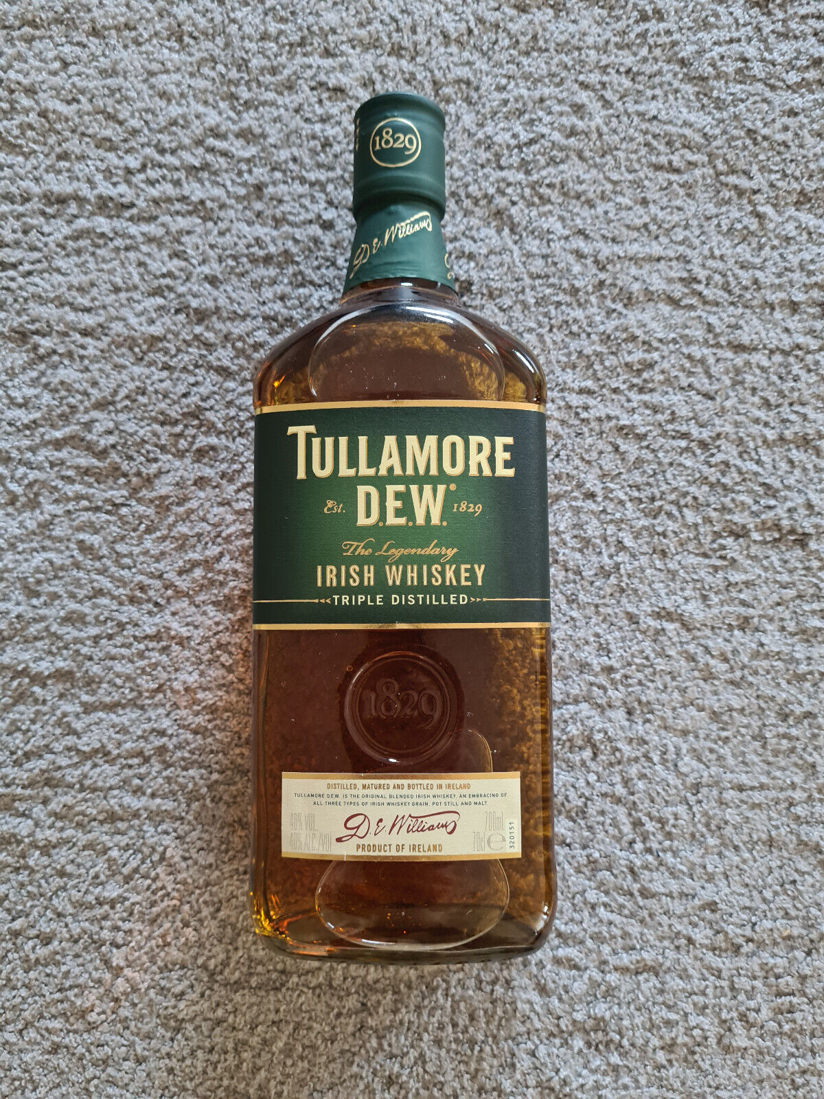 Tullamore Dew Irish Whiskey 0,7l, alc. 40 Vol.-