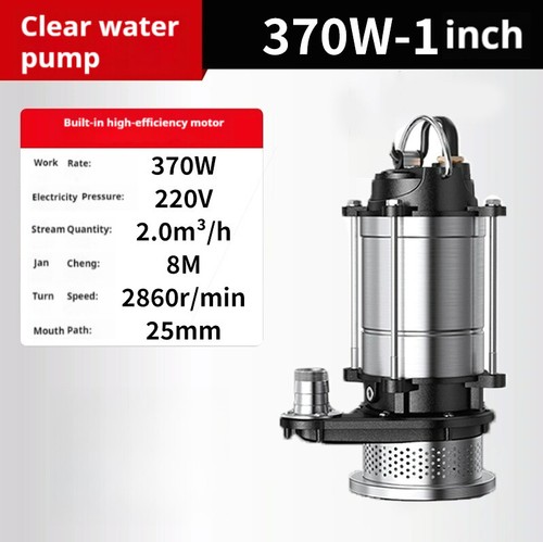 Submersible Pump 220v Household Water Pump for Agricultural Irrigation - Picture 17 of 22