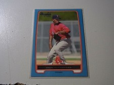 2012 Bowman Prospects BLUE Paper #196/500 Raul Alcantara #BP25 1st Bowman