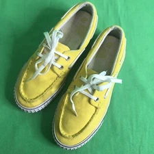 PF-Flyers Women’s 8 Yellow Canvas Low Top Sneakers