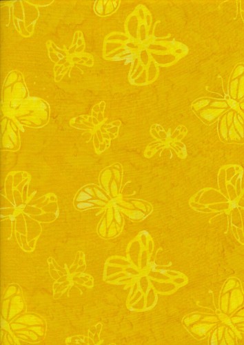 Batik Fabric, Butterfly Design, 100% Cotton, FQ ,Crafting, Quilting Patchwork - Picture 4 of 15