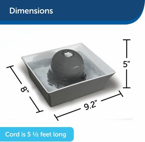 drinkwell seascape pet fountain