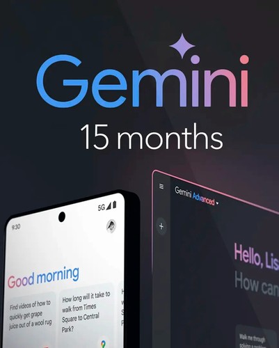 Google Gemini AI Pro 15-Month Subscription + 2TB Storage - Afbeelding 2 van 2