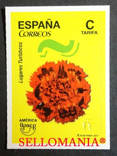 2017 AMERICA UPAEP TURISMO TOURISM FLORES FLOWERS 5174 ** MNH TC20827 - 第 1/1 張圖片