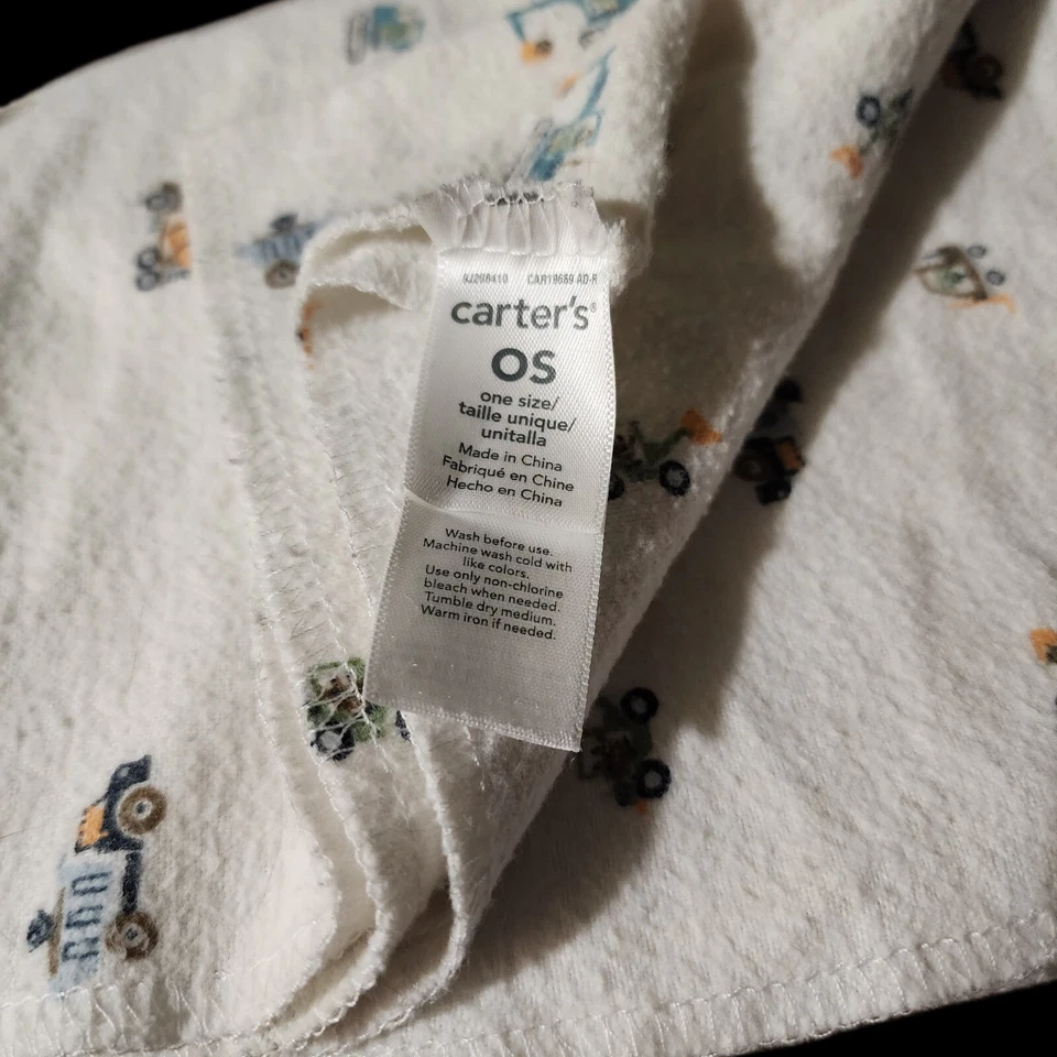 Carters строительные машины детские приемные одеяла грузовики тракторы самосвал цемент - Изображение 3 из 3