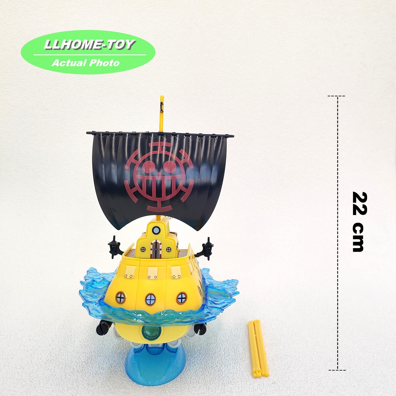 Anime One Piece Polortang Ship Heart Pirates Law Submarine Figure Statue Gift