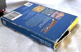 1988 INDIANA JONES & THE TEMPLE OF DOOM &bull; CASES & STAND &bull; VINTAGE NES NINTENDO