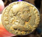 MESOPATAMIA,EDESSA.SEVERUS ALEXANDER.222-235AD.AE27MM TYCHE 2 STARS RIVER DEITY — photo 7