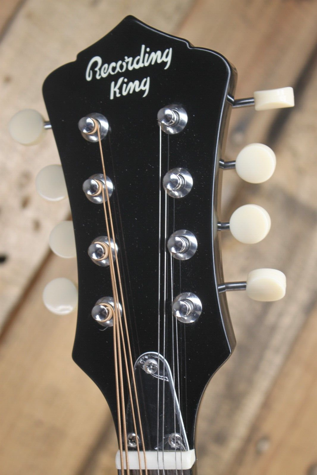 Recording King RAM3BK Dirty 30's AStyle Mandolin NECK CRACK R7200