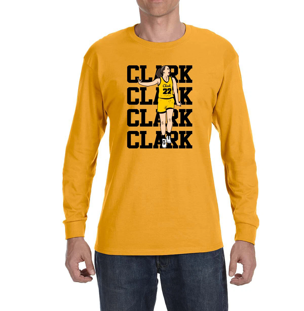 Caitlin Clark Text Pic Long sleeve shirt