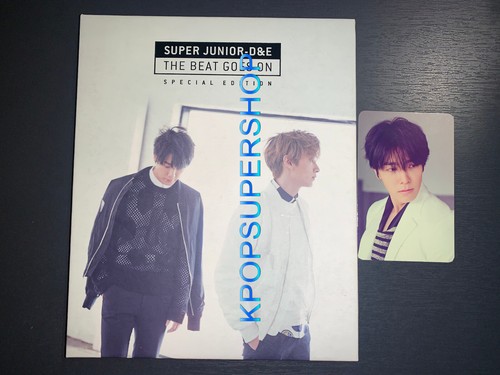 Super Junior D&E 1. Album The Beat Goes On Special CD Rare OOP Donghae Eunhyuk