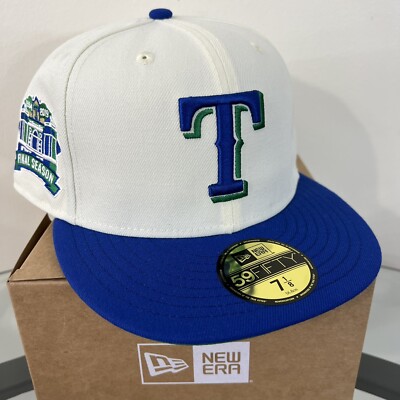 7 1/8 Topperz Texas Rangers NBA Crossover Dirk Off White Not Hat Club Myfitteds