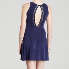 Free People Lady Jane Dress Blue New Without Tags Size Small