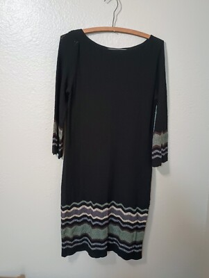 Nine West Womens Knit Dress Size Small Black Multicolor Form Fitting Stretch | eBay Nine West Womens Knit Dress Size Small Black Multicolor Form Fitting Stretch | eBay