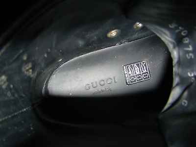 Gucci Silver Metallic Leather Spikes Studded Sneakers Boots Gucci Silver Metallic Leather Spikes Studded Sneakers Boots