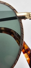 Ray-Ban B&L W1754 Retro Round Arista Pilotenbrille goldfarbenes Gestell G15 Gläs