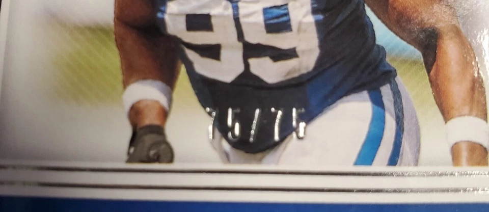 🔥🏈 2019 Panini National Treasures Signatures #75/75 Justin Houston Auto Colts - Image 3 of 4