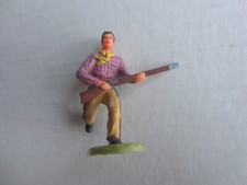 Elastolin Germany 2 1/2 Inch Cowboy Running Holding a Rifle