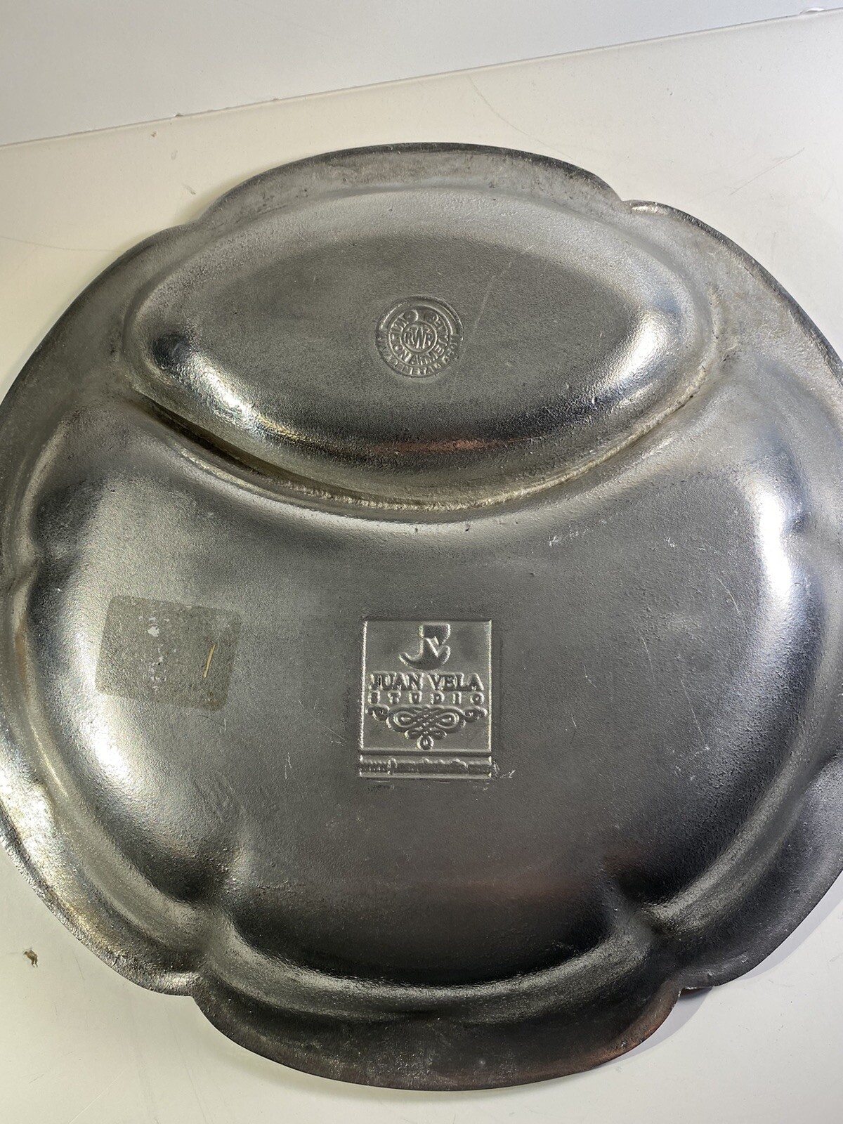 Wilton Armetale Chip And Dip Bowl From Juan Vela Studio 12.5 Inch Party