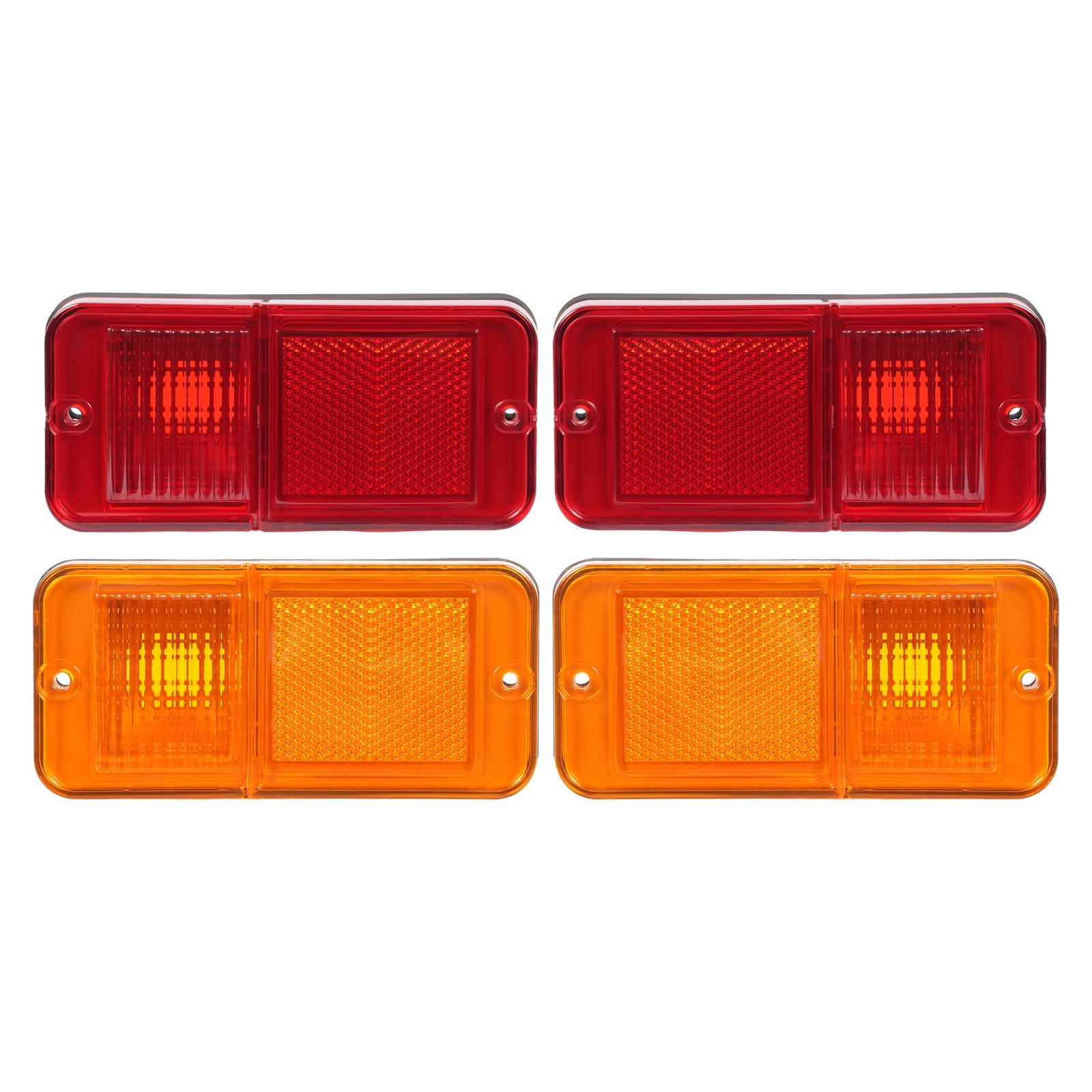 Was Rear Marker Front Rear Side Marker Lights Set For Chevy GMC C/K Pickup Trucks 68 69 ...