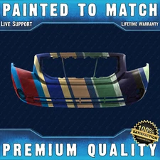 NEW Painted To Match Front Bumper Direct Fit for 2007-2012 Dodge Caliber w/ Fog