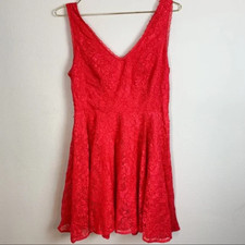 Express Women's Sleeveless Lace Dress Size 6