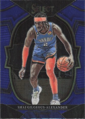 2022-23 Panini Select Shai Gilgeous-Alexander Blue (Retail Base