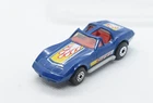 Matchbox Superfast Blue Chevrolet Corvette T-Roof Macau 1985 Vintage Diecast