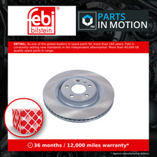 2x Brake Discs Pair Vented fits AUDI SQ5 8RB, FY Rear 3.0 3.0D 2012 on 330mm Set