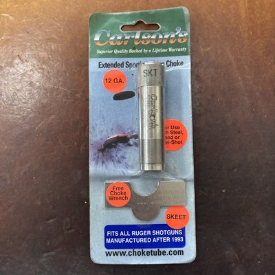 Carlson's Sporting Clays Extended Choke Tube 20 Gauge Skeet Ruger After 1993