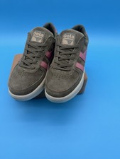 Gola Womens CLA589 Grand Slam Suede Sneakers US 6 EU 37 Brown Tan EUC 