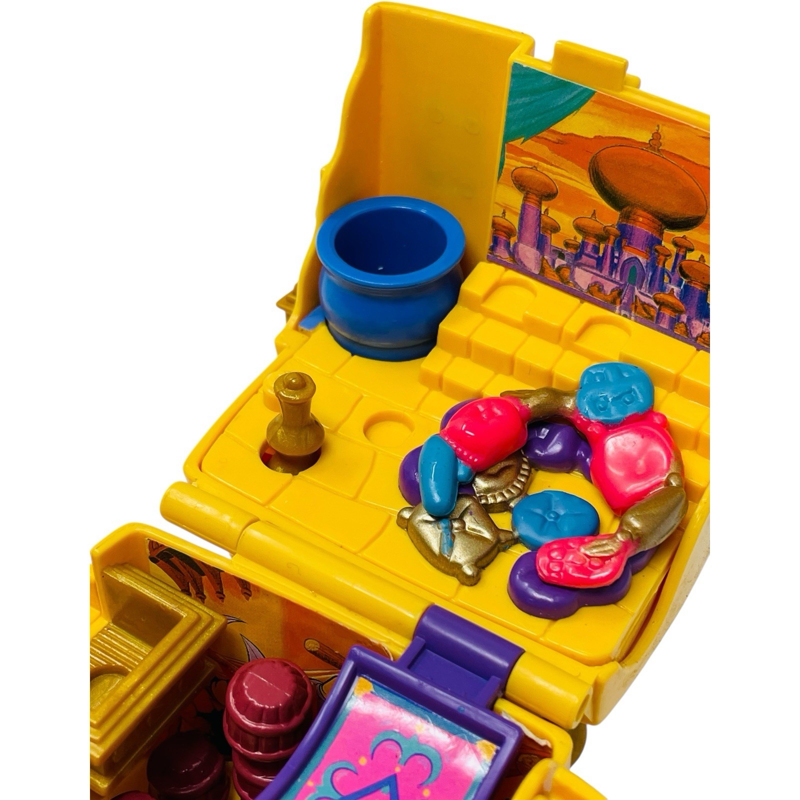 Polly Pocket Aladdin Agrabah Marketplace Complete 1995 by Bluebird toys