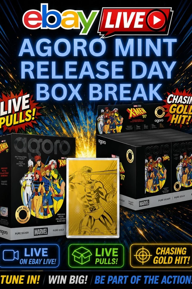 AGORO MINT LAUNCH DAY -  MARVEL X-MEN BLIND BOX BREAK !!!!!!!