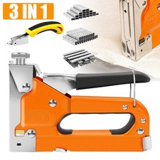 Tacker 3 in 1 Heavy Duty Staple Gun With 3000X Staples Multi-Purpose for Repair