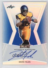 2014 Leaf Metal Draft Blue Prismatic 38/50 David Fales #BA-DF1 Auto 0b2