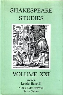 Shakespeare Studies Hardcover