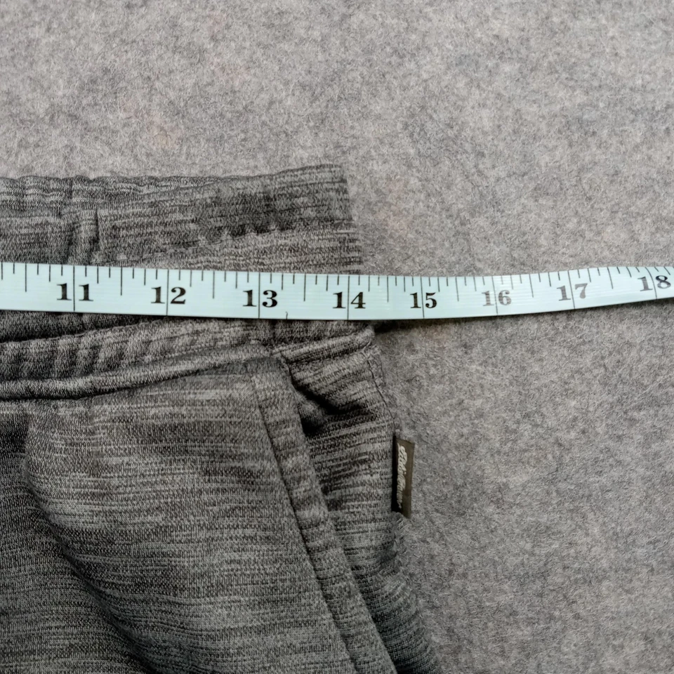 Pantalones deportivos Eddie Bauer para niños grandes 14 grises forrados de lana con bolsillo con cremallera Foto 2 de 4