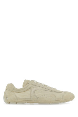 PRADA Montecarlo Re-Edition 2005 $1120 Ivory  Sneakers New & Authentic