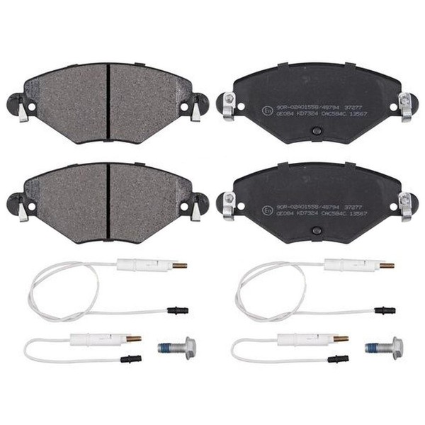 Bremsbelagsatz Inkl. VerschleißWarnkontakt 17,8 Mm A.B.S. FüR U.A. CitroËN C5-image