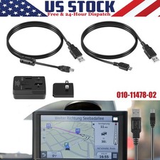 For Garmin GPS AC Charger  Data Cable Kit 010-11478-02 w/ USB Wall Adapter Plug