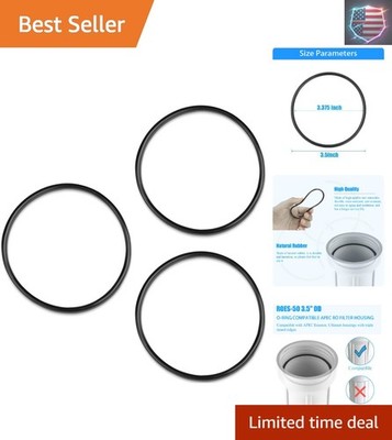 Water Systems Replacement ORing for ROES-50 3.5'' OD Reverse Osmosis Water Fil...