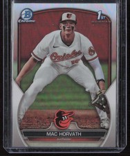2023 Bowman Chrome #BDC-90 Mac Horvath Refractor