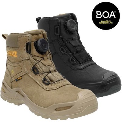 Dewalt Lander S7S Sicherheitsstiefel wasserdicht mit BOA Schnürsystem stone black 6-12