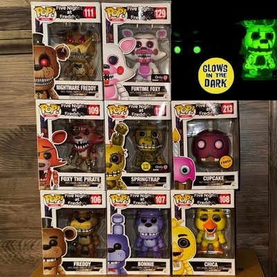 Glow Springtrap Five Nights at Freddy s Exclusive Funko Pop Chase Lot FNaF