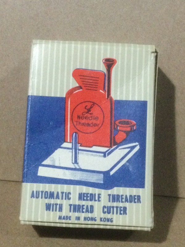  Vintage Automatic Needle Threader with Thread Cutter Made In Hong Kong 