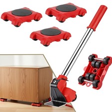 Furniture Lift Mover Tool Set Furniture Lifter Furniture Mover w/ Wheels Pallet