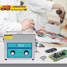 6.5L Ultraschallreiniger mit Heizungstimer & Korb Mechanisch Schallmaschine